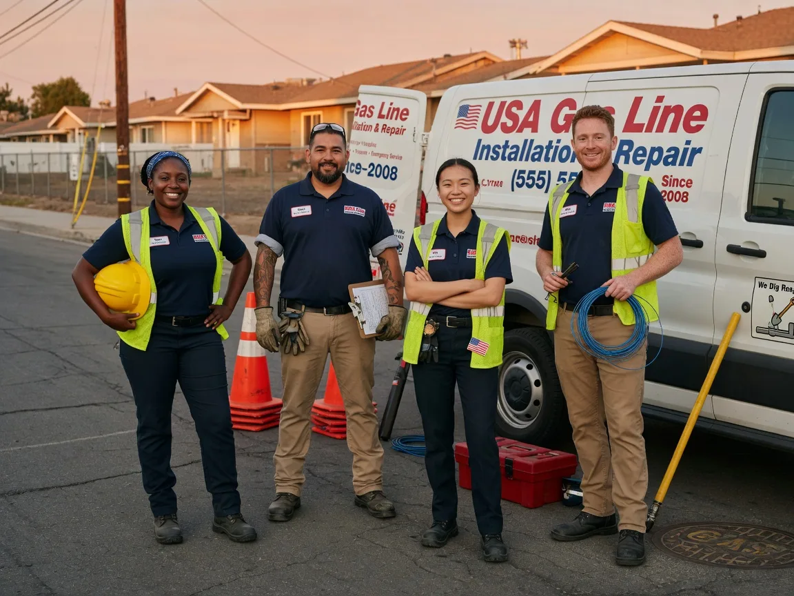 Gas Line Installation company in Perrysville, IN